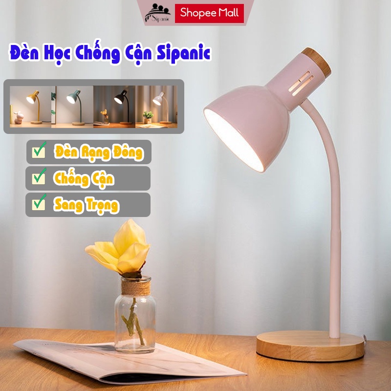 Mô tả Đèn học chống cận, Sipanic dùng bóng LED Buld Rạng Đông bảo vệ mắt cho bé học tập, đọc sách - 1