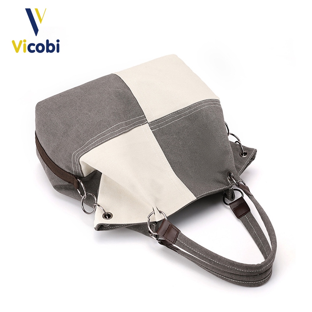 Túi Xách Nữ Canvas Ronan Vicobi CV2 - Chi tiết khóa