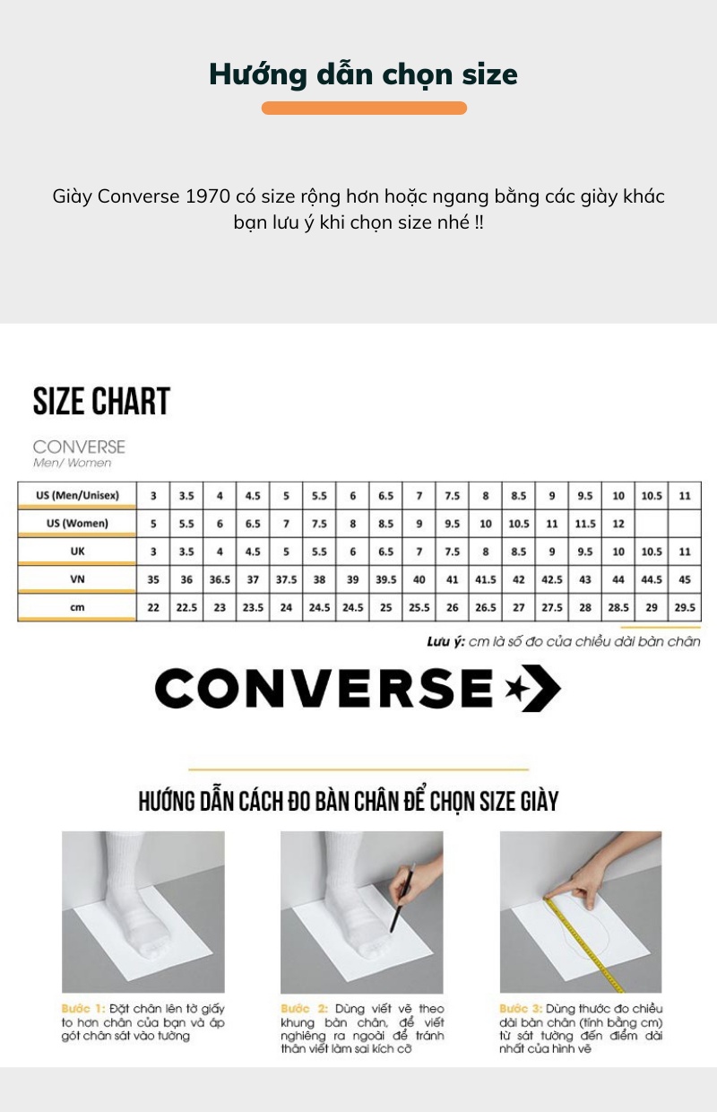 Mô tả Giày Converse Chuck Taylor 1970s 162050C - 6