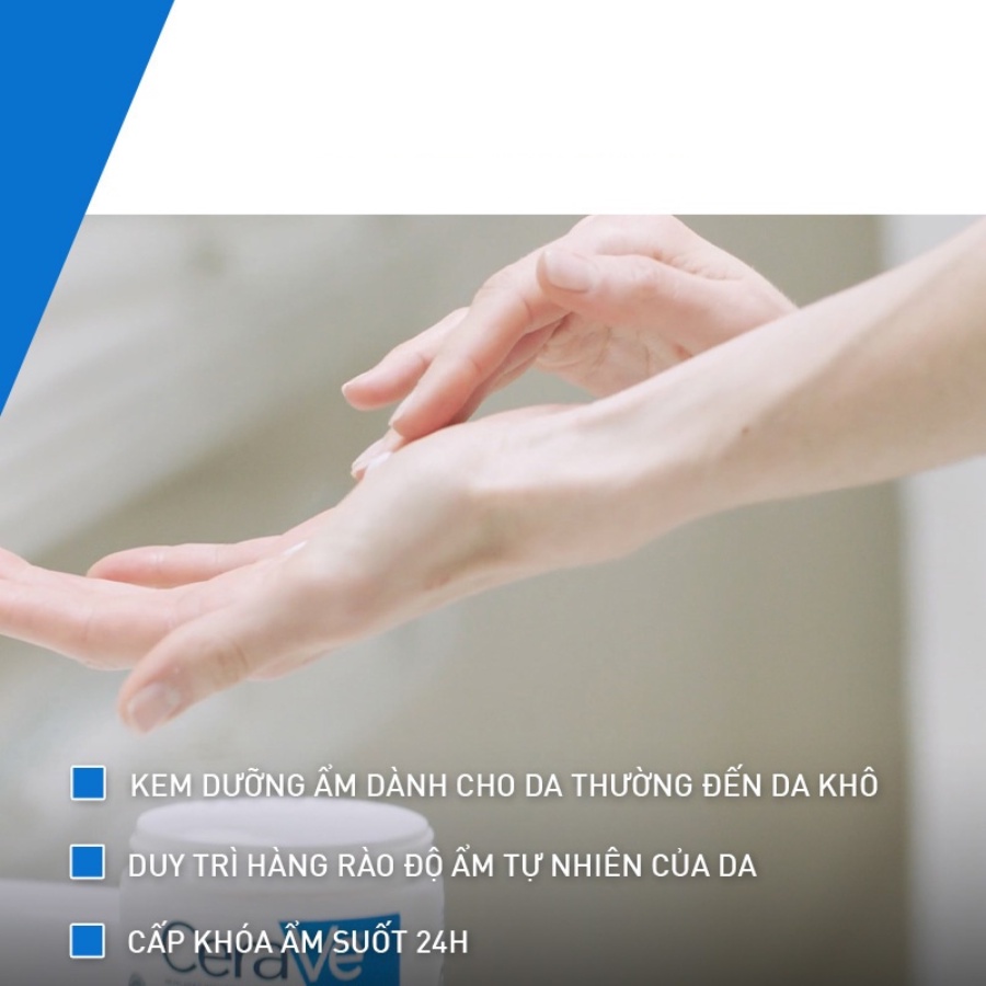 Mô tả Kem dưỡng ẩm dành cho da khô Cerave Daily Moisturizing Cream khối lượng 50g/340g/454g - ajaskinlab - 3