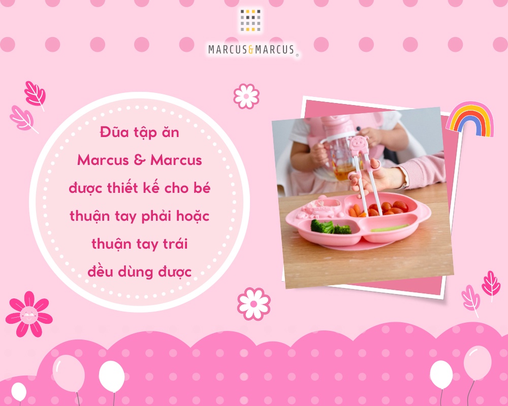 Mô tả Đũa tập ăn cho bé Marcus & Marcus - Pokey - 3