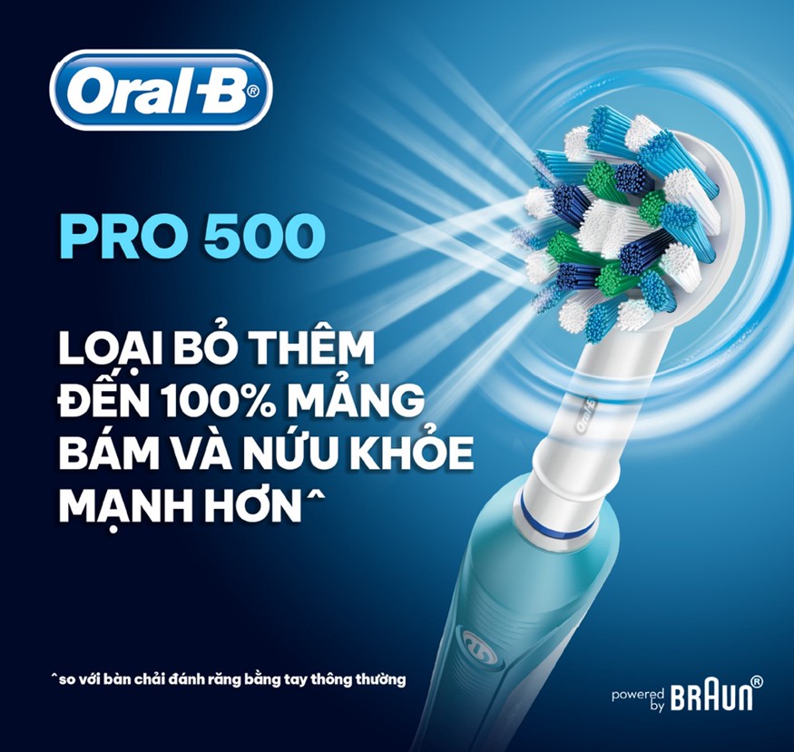 Bàn chải điện Oral-B Pro 500
