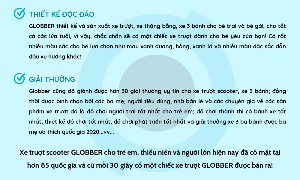 Mô tả Bộ bảo hộ Globber Junior - Xanh dương - 5