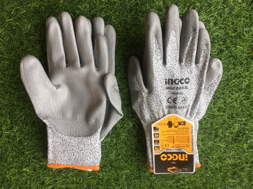 Mô tả Găng tay chống cắt cấp độ 5 INGCO HGCG01-XL | HGCG02-XL, găng tay Latex HGVL06 cao su tổng hợp và sợi cotton polyester - 5