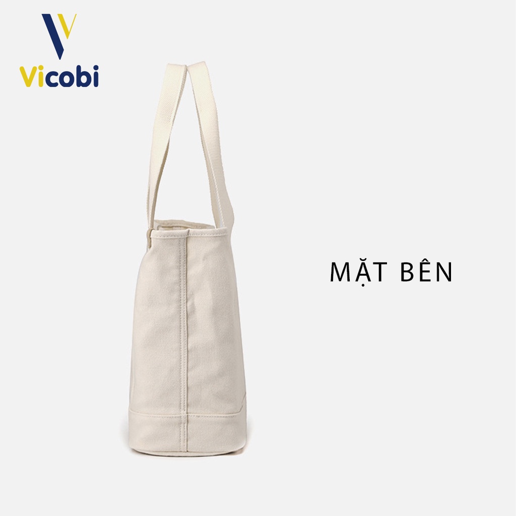 Mô tả Túi xách nữ vải Canvas dày dặn Dakota Vicobi CV1 - 9