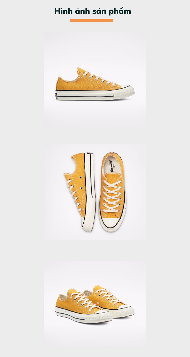 Mô tả Giày Converse Chuck Taylor 1970s Sunflower 162063C - 4