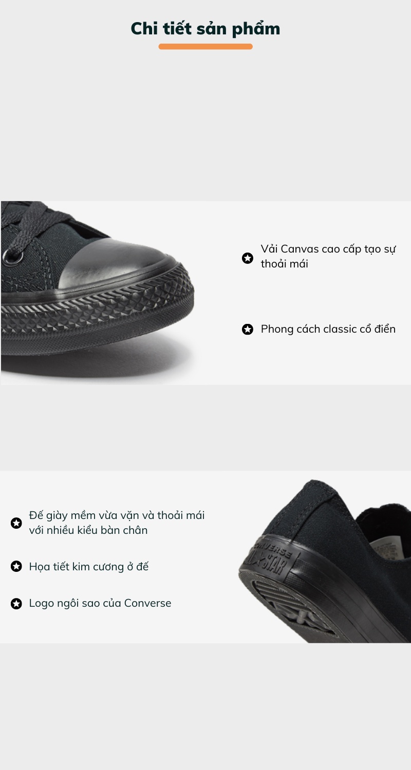 Mô tả Giày Converse Chuck Chuck Taylor Classic M5039V - 3