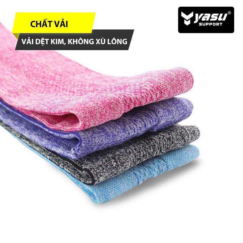 Mô tả Băng đô thể thao thấm hút mồ hôi nam nữ, vải dệt kim không xù lông Yasu 2103 - 4