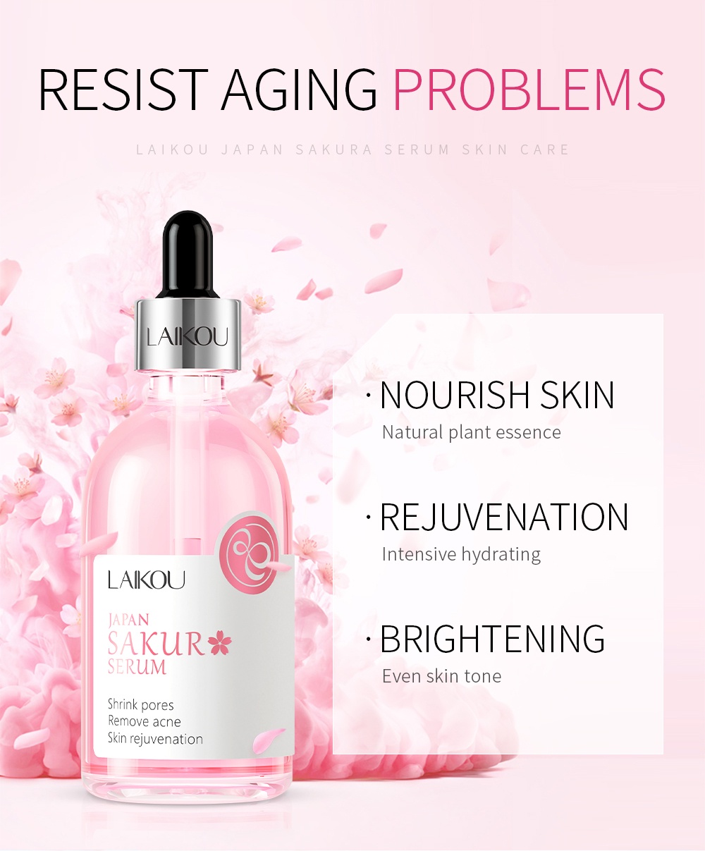Mô tả Serum LAIKOU Nhật Bản 100ml giúp se khít lỗ chân lông và làm sáng tông da - 4