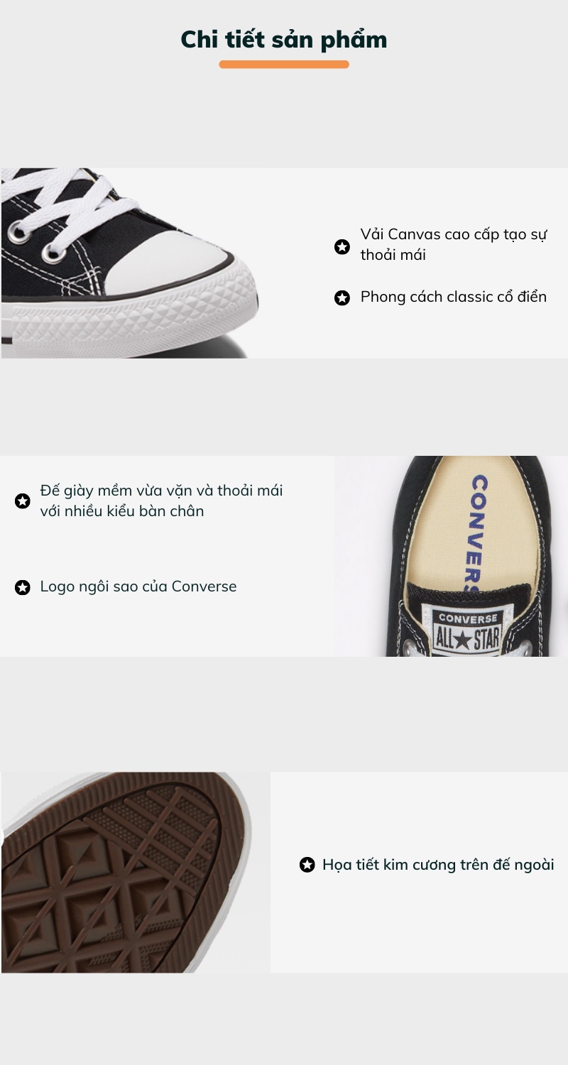 Mô tả Giày Converse Chuck Taylor All Star Classic 121178 - 3