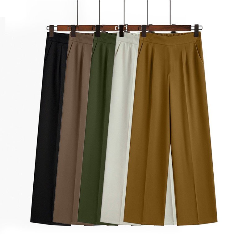 Mô tả Quần Trung Niên Nữ MAI THY Q009, Mẫu Dài Dáng Suông Chất Thun Sang Trọng Dễ Mặc Form Bigsize| Thời Trang Trung Niên U50 - 1