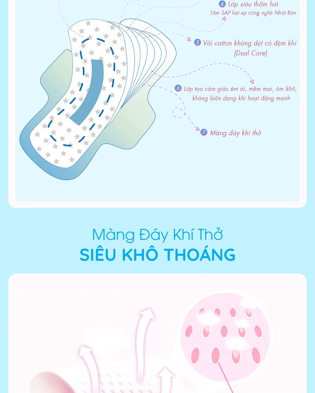 Mô tả Combo 2 gói Băng vệ sinh thảo dược the mát Glamiss Cool Extra ban ngày 24,5 cm - 2