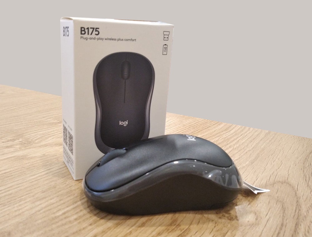 Mô tả Chuột Logitech B175 - USB 2.4Ghz, pin 1 năm, nhỏ gọn, thuận cả 2 tay, phù hợp PC/Laptop - Bảo hành 3 năm - 2