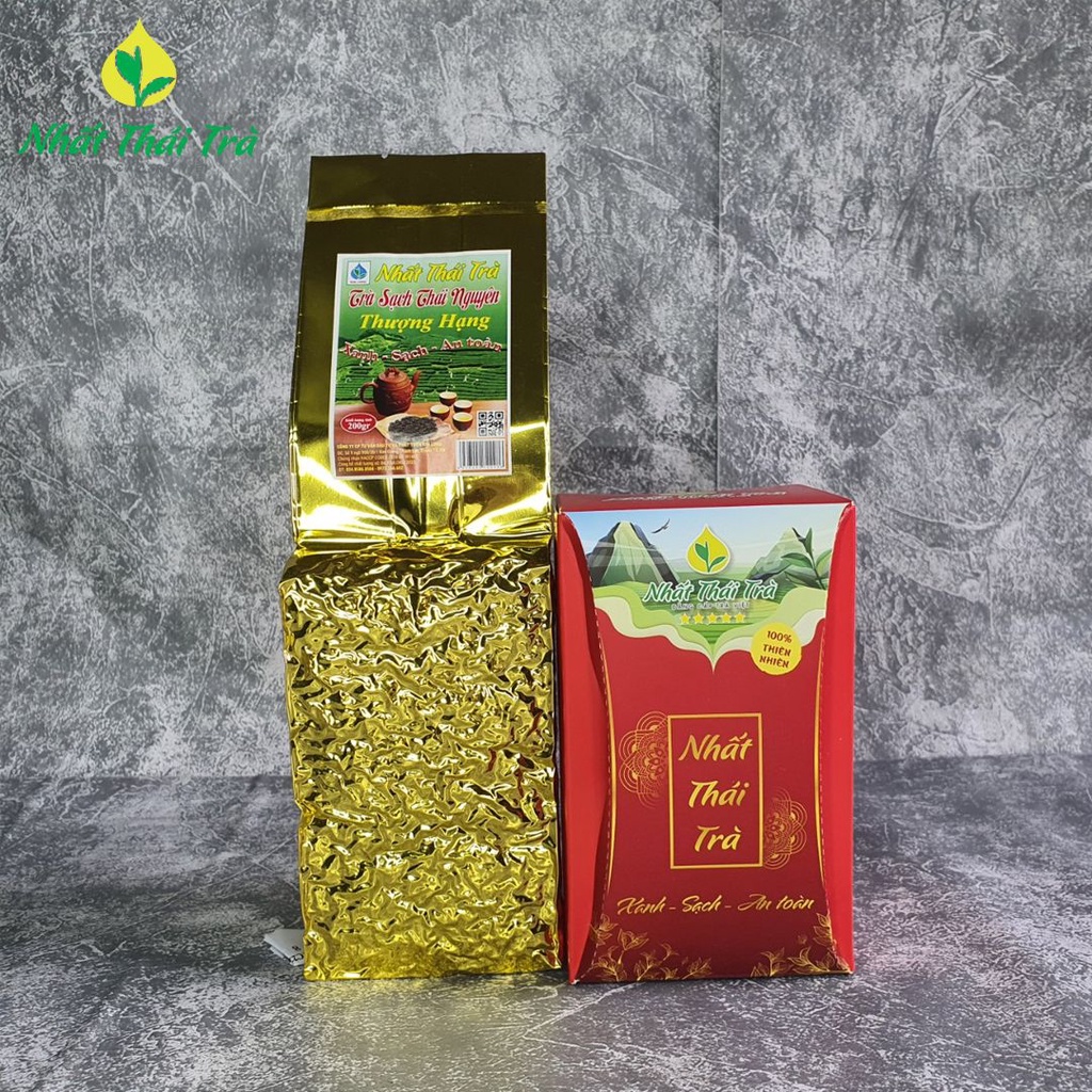Mô tả Chè Thái Nguyên Nhất Thái Trà 200gr mẫu đẹp Đ06 - 4