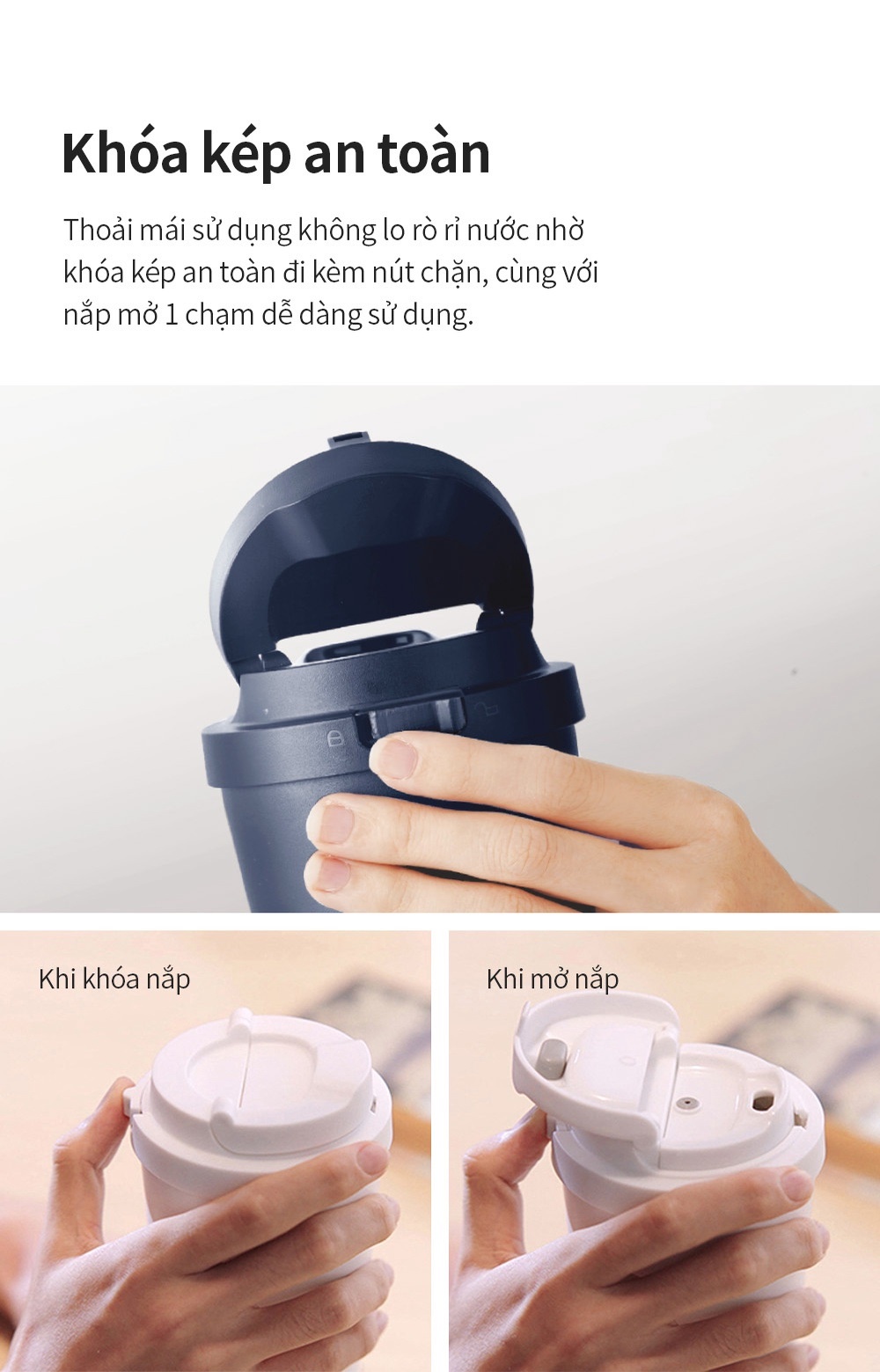 Khả năng giữ nhiệt của Ly giữ nhiệt LocknLock