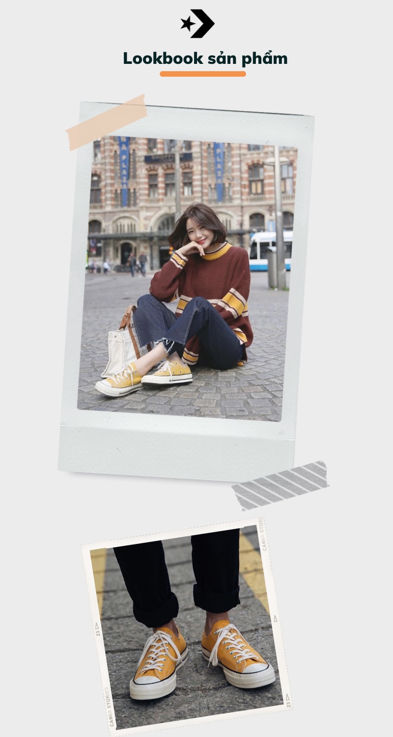Mô tả Giày Converse Chuck Taylor 1970s Sunflower 162063C - 1