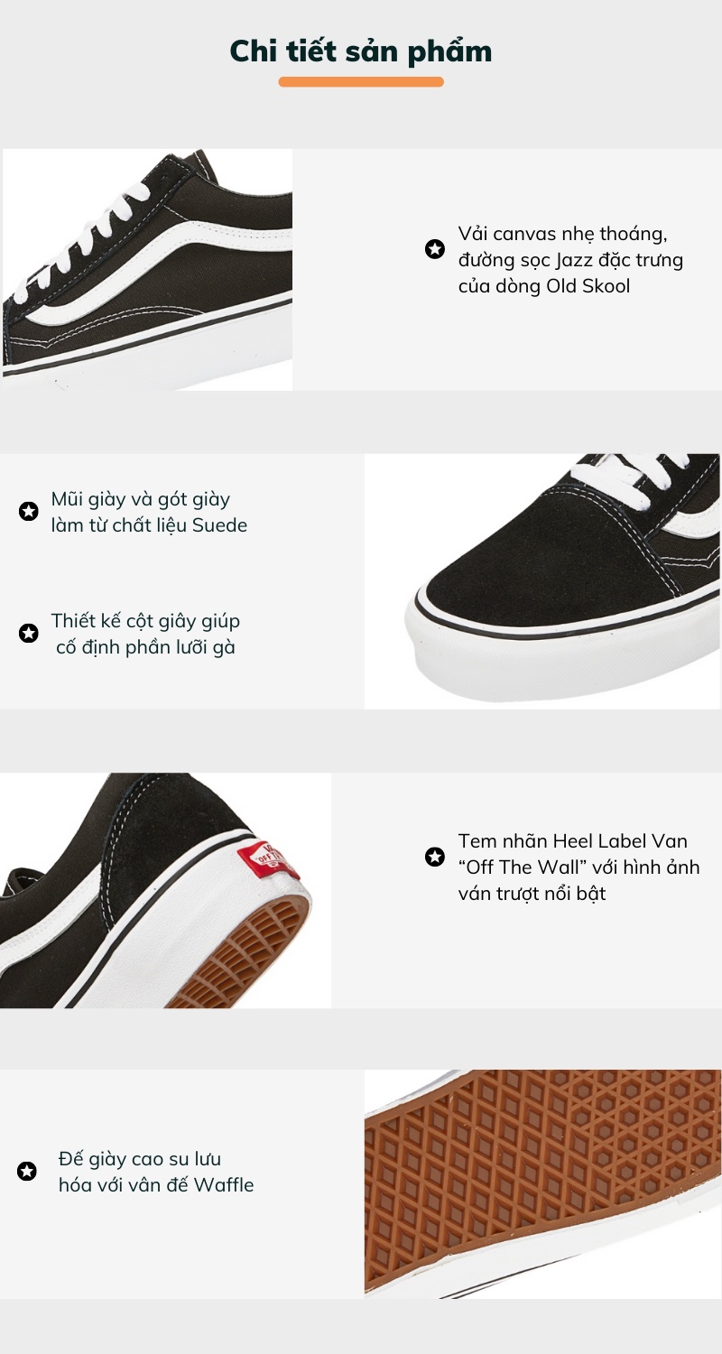Mô tả Giày Vans Old Skool VN000D3HY28 - 3