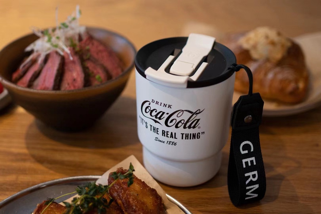Mô tả Cốc giữ nhiệt germ Coca-Cola lớp bên trong thép không gỉ 316 390ml - 11