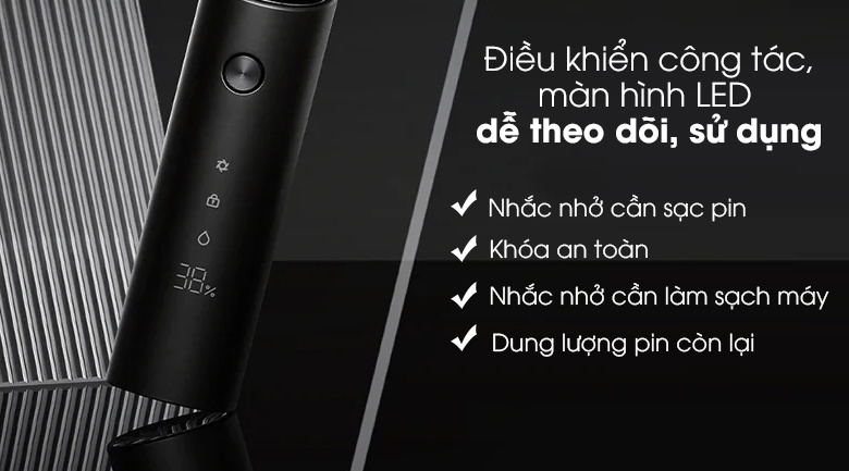 Máy Cạo Râu Xiaomi Mijia S500 - 3 lưỡi tự mài đa năng cạo khô và ướt | Shopee Việt Nam