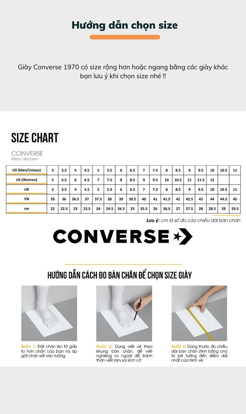Mô tả Giày Converse Chuck Taylor 1970s High Top Parchment - 162053C - 6