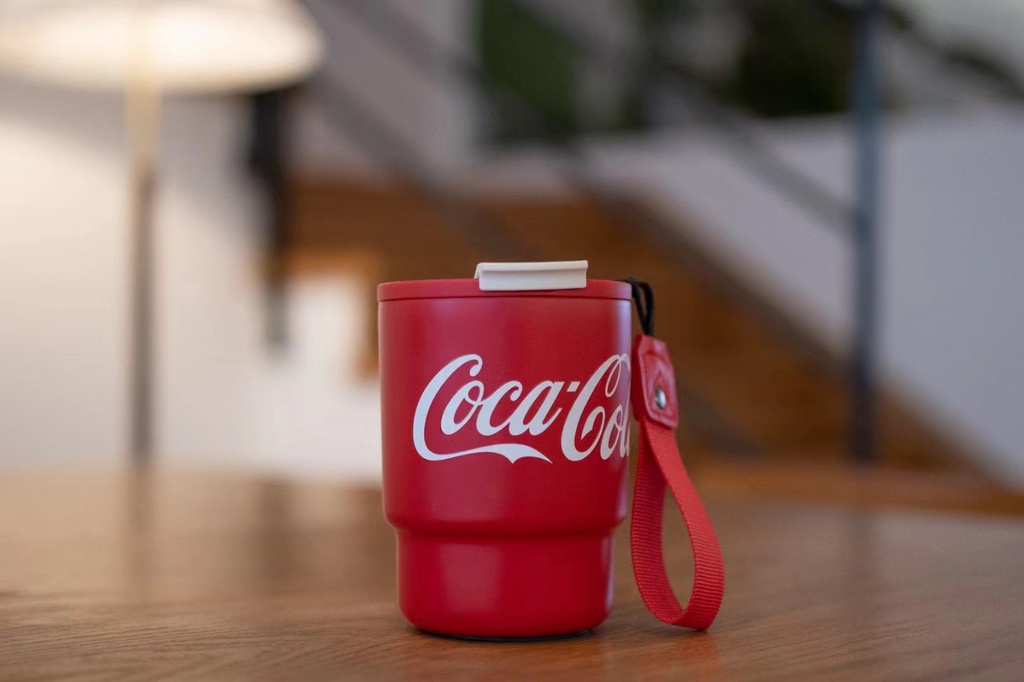 Mô tả Cốc giữ nhiệt germ Coca-Cola lớp bên trong thép không gỉ 316 390ml - 6