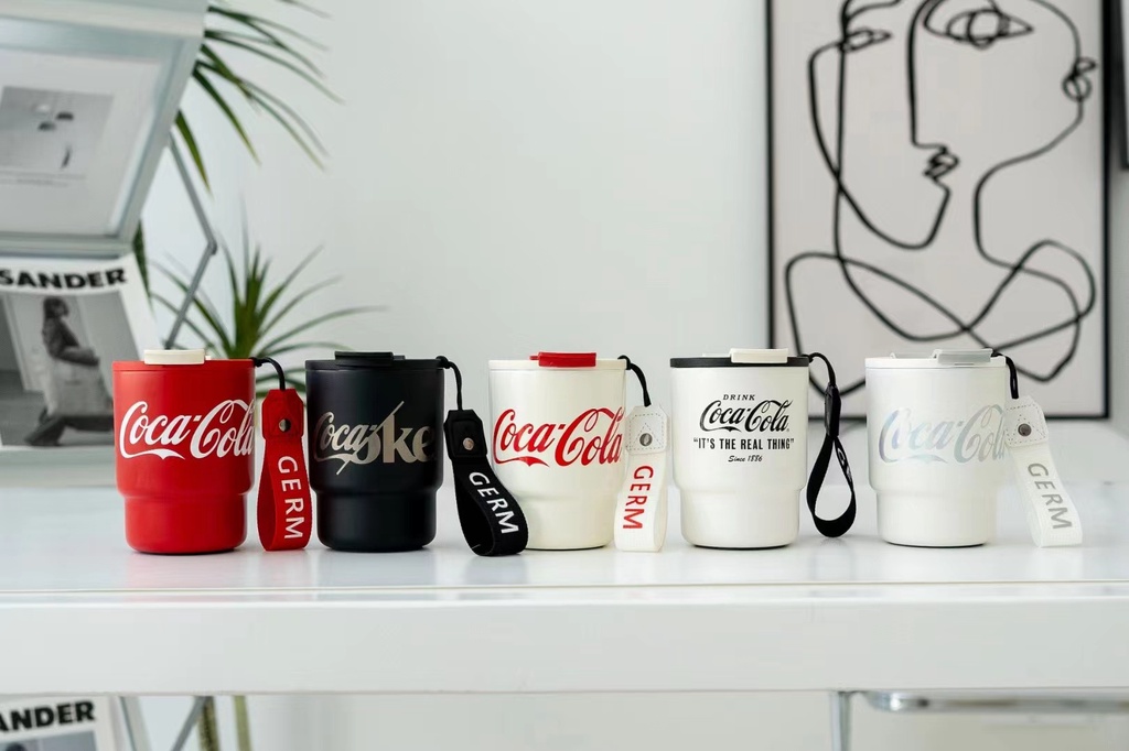 Mô tả Cốc giữ nhiệt germ Coca-Cola lớp bên trong thép không gỉ 316 390ml - 12