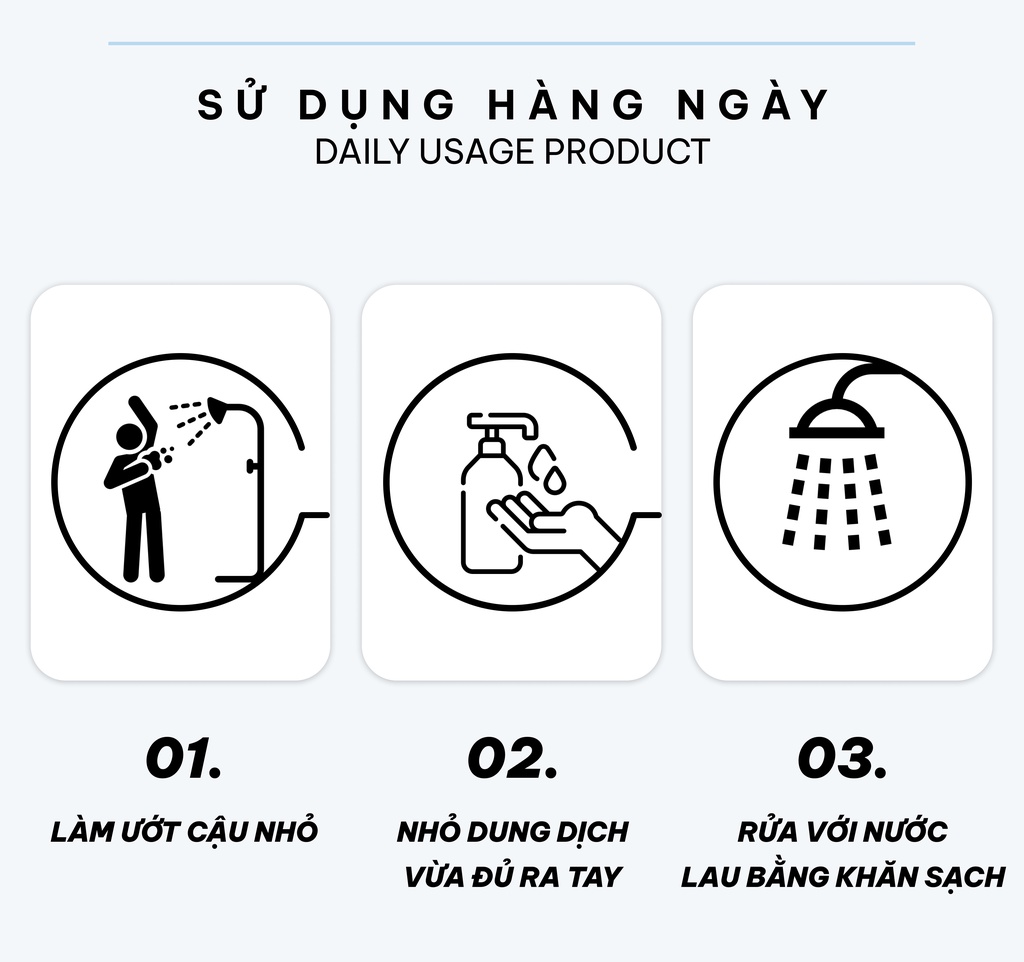 Mô tả Combo lịch lãm Nerman - Sữa tắm gội cho nam 350ml & Dung dịch vệ sinh nam giới 100ml - 9