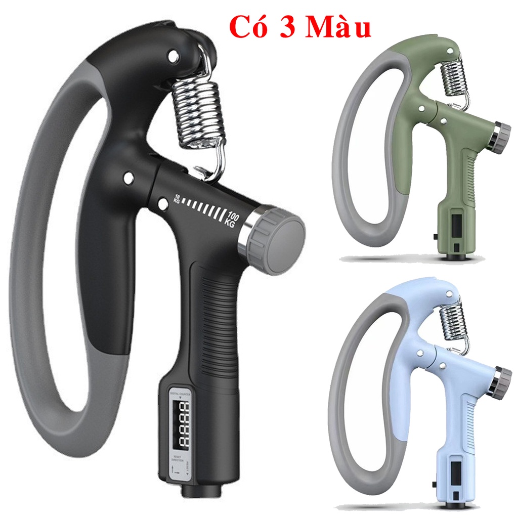 Mô tả Kìm Bóp Tay Pro Đếm Số Điện Tử - Chọn Màu - Dụng Cụ Tập Gym Tại Nhà Điều Chỉnh Lực Từ 10-100kg Chính Hãng Amalife - 2