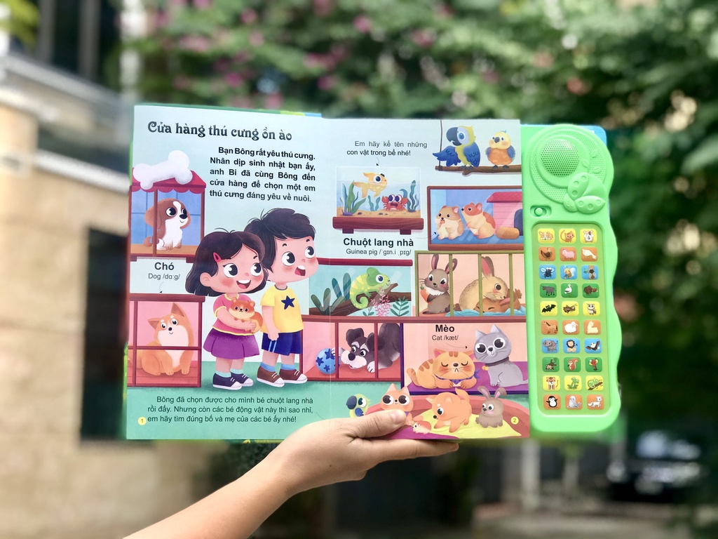 Mô tả Sách Âm Thanh - Sách Tương Tác 0-6Y [Nhiều Chủ Đề] - Đinh Tị Books - 7