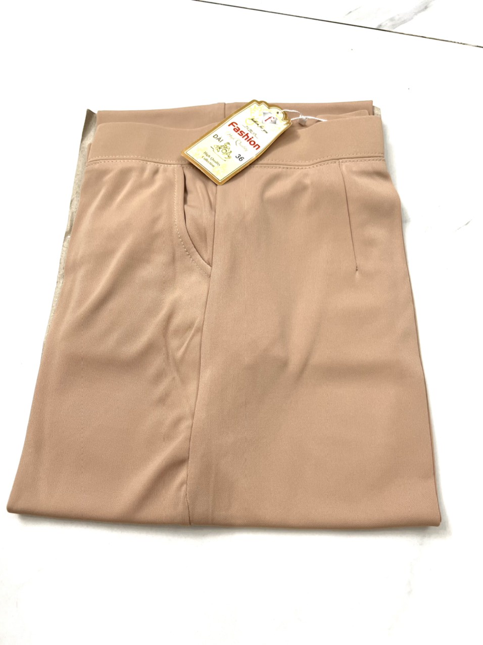 Mô tả Quần Trung Niên Nữ MAI THY Q009, Mẫu Dài Dáng Suông Chất Thun Sang Trọng Dễ Mặc Form Bigsize| Thời Trang Trung Niên U50 - 5