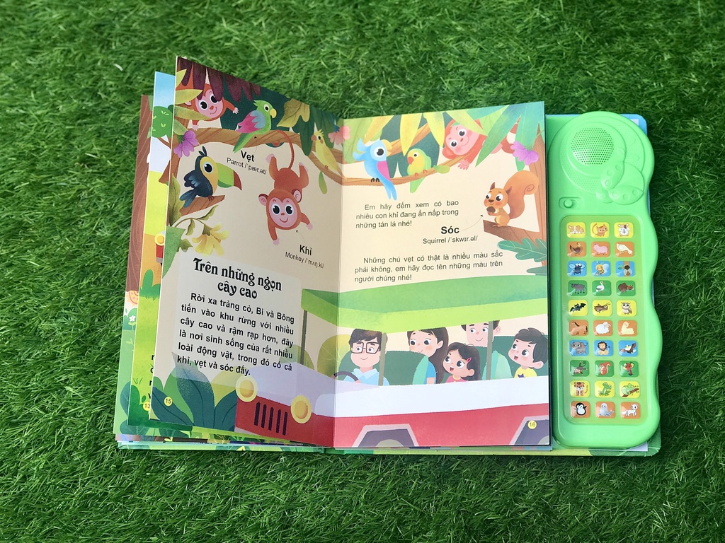 Mô tả Sách Âm Thanh - Sách Tương Tác 0-6Y [Nhiều Chủ Đề] - Đinh Tị Books - 8