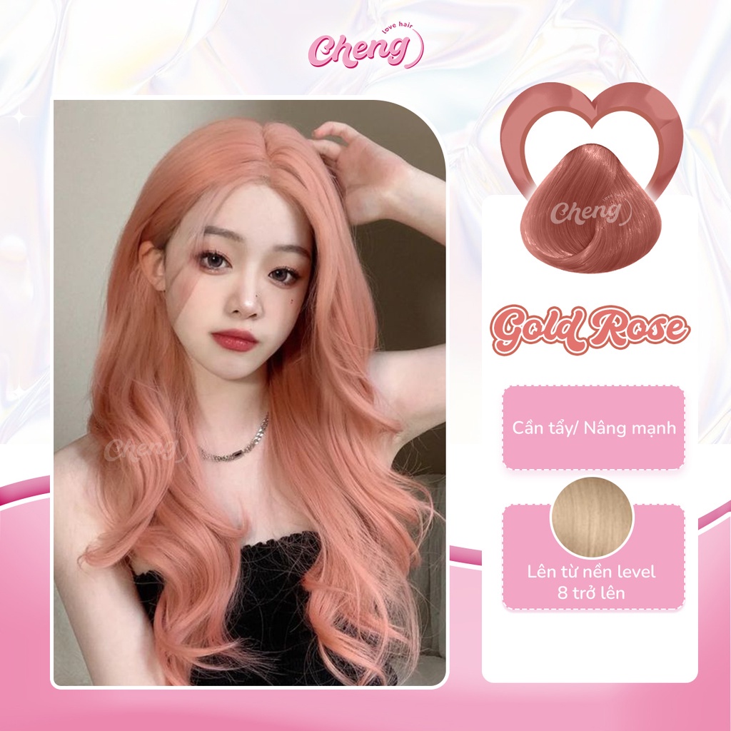 Thuốc nhuộm tóc màu rose gold luôn được yêu thích bởi vẻ đẹp nhẹ nhàng và đầy nữ tính. Hãy xem hình ảnh của thuốc nhuộm tóc màu rose gold để khám phá cách thức để có được mái tóc đẹp và ấn tượng nhất.
