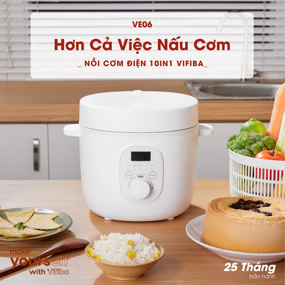 Nồi cơm điện mini VIFIBA 10in1