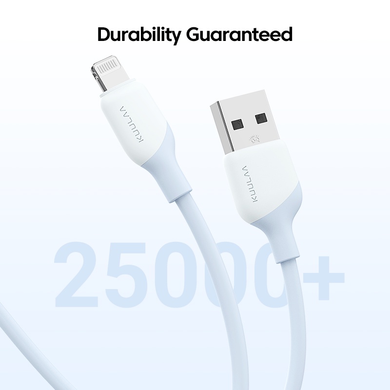 Mô tả Cáp sạc USB KUULAA lightning MFi dài 1 mét thích hợp cho for iPhone 13 12 mini 8 7 6 Plus 5 - 5