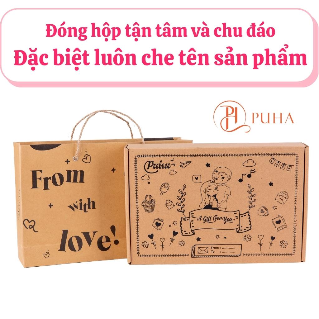 Gói quà cẩn thận PUHA