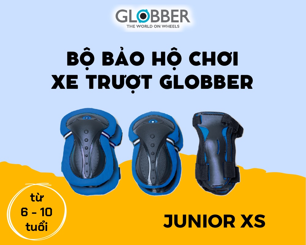 Mô tả Bộ bảo hộ Globber Junior - Xanh dương - 1