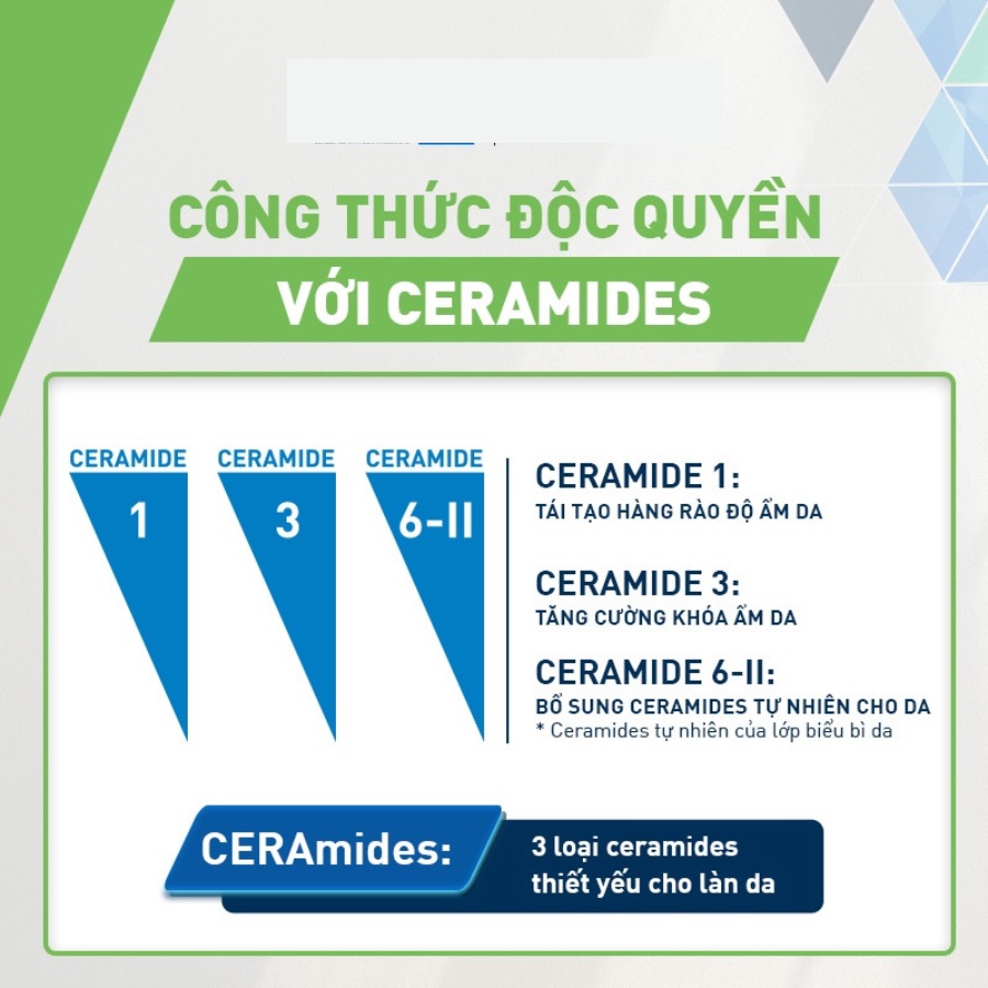 Mô tả Sữa rửa mặt Cerave Hydrating Cleanser làm sạch sâu dành cho da thường và da khô 88ML/236ML/473ML - AJA'S SKINLAB - 3