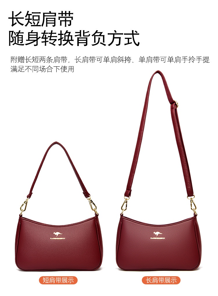 Mô tả Túi xách nữ KAIDIFEINIROO đẹp cao cấp chính hãng KF13 size 26cm. Có đủ 2 quai dài và ngắn. - 2
