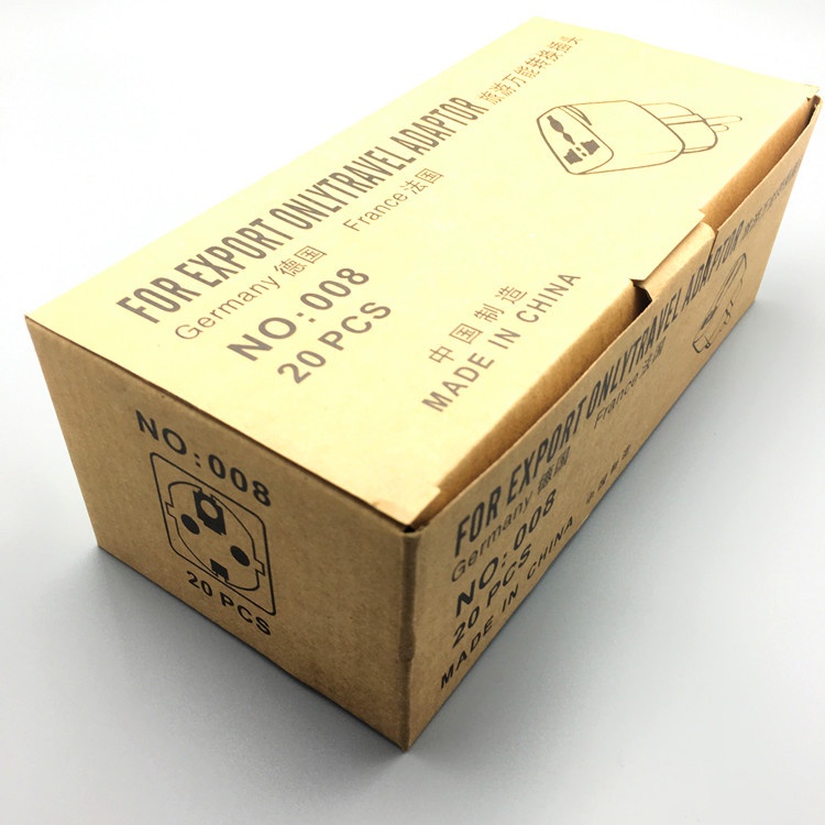 Mô tả Phích cắm điện chuyển đổi HOKU từ 3 chân sang 2 chân an toàn chịu nhiệt độ cao, 220V PCD01 - 2