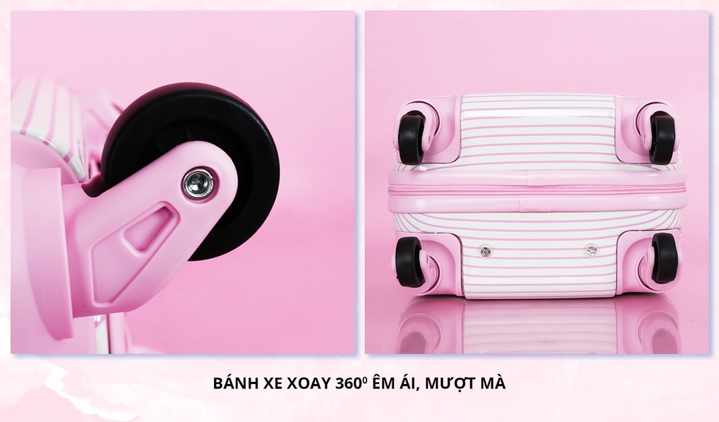 Mô tả Vali kéo trẻ em MiTi BL6103S hoạ tiết hoạt hình helo kitty - 7