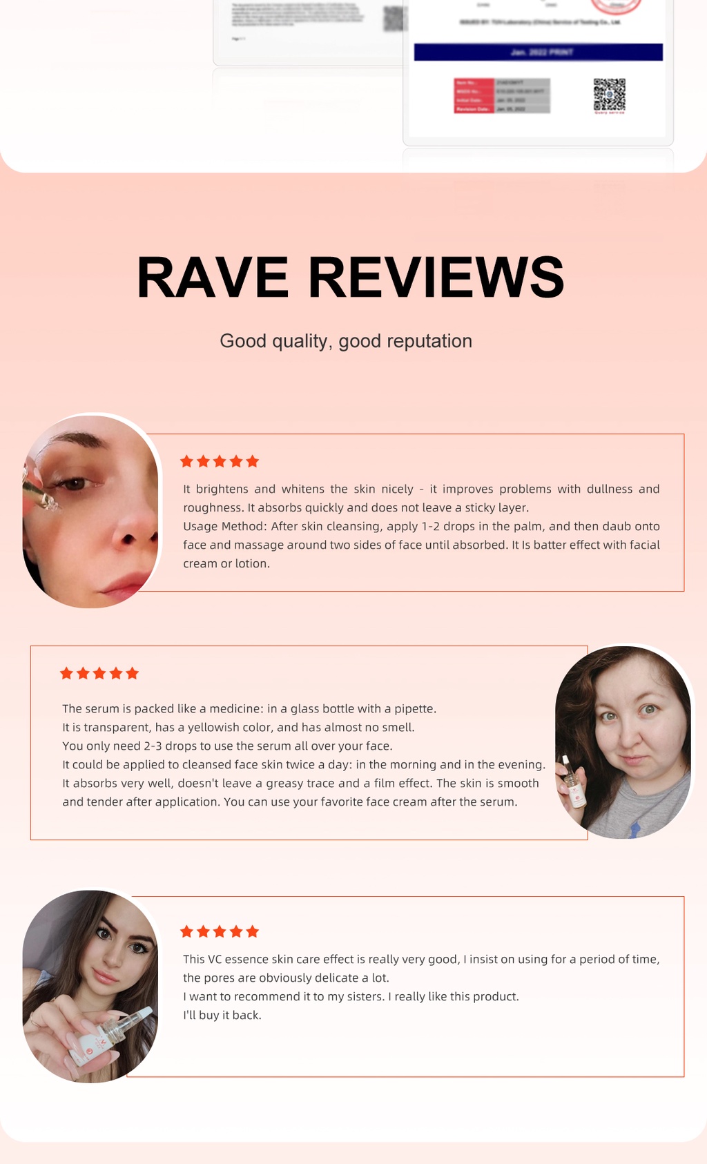 Mô tả MeiYanQiong Tinh serum dưỡng ẩm vc làm sáng sắc tố chống lão hóa dưỡng ẩm và làm trắng da12ml - 6