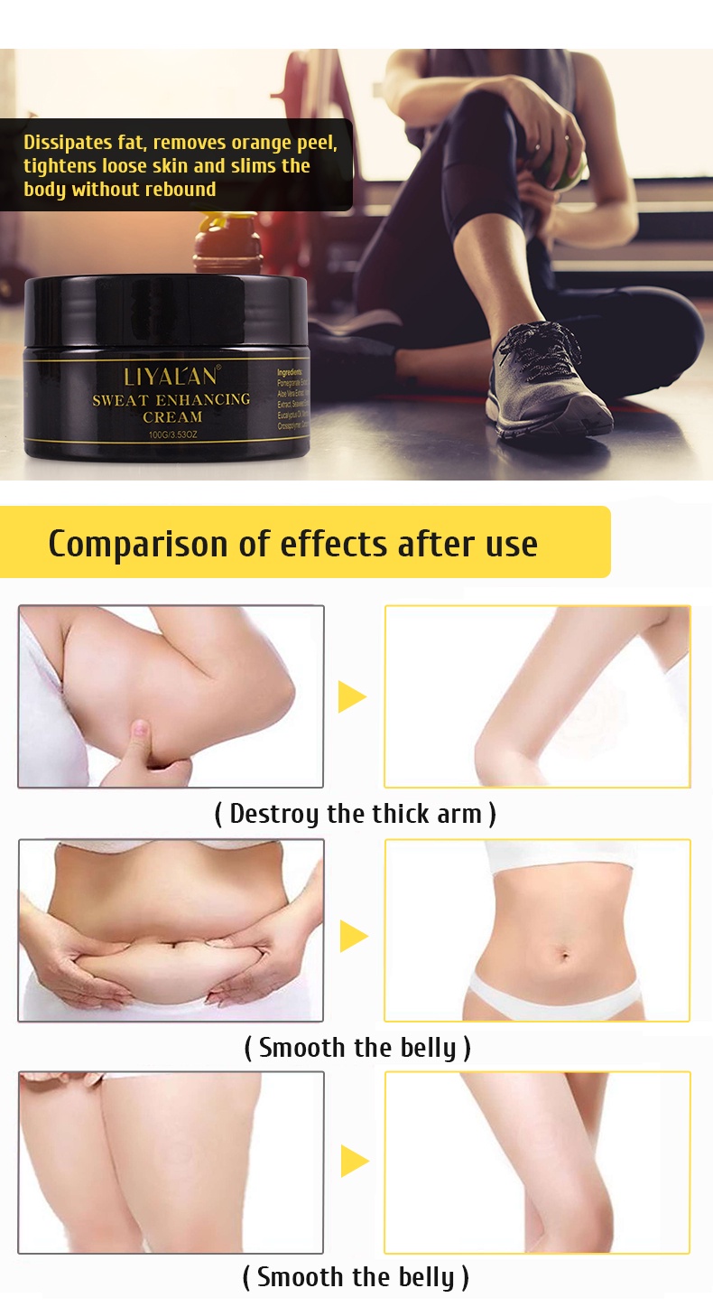 Mô tả Kem LIYAL'AN hỗ trợ đốt cháy mỡ thừa giảm cân hiệu quả 100g - 4