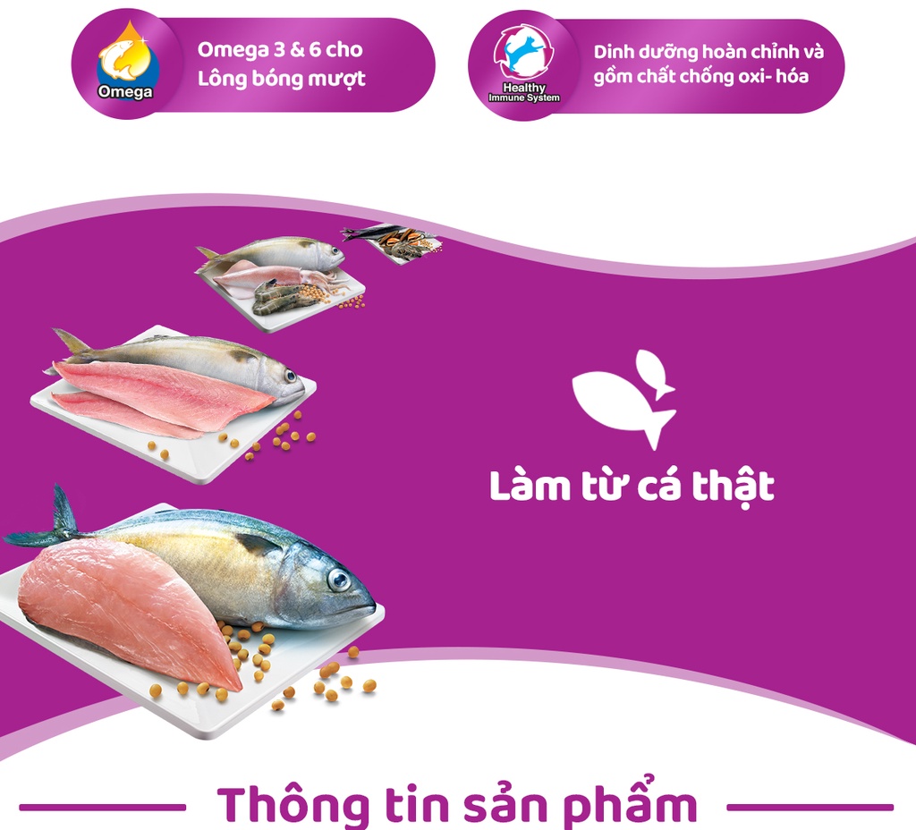 Mô tả WHISKAS Thức Ăn Cho Mèo Trưởng Thành Dạng Pate 400G (dạng lon) - 3