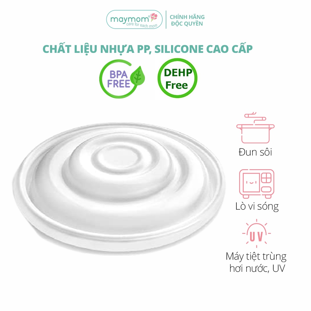 Mô tả Van Chặn Sữa Silicone Sản Xuất bởi Maymom, Dùng Cho Chặn Sữa Ngắn/Dài Maymom - Cimilre - 9