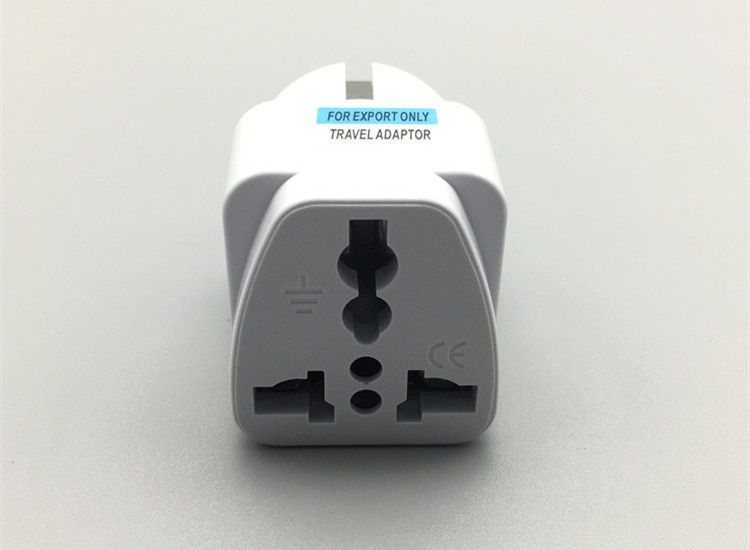 Mô tả Phích cắm điện chuyển đổi HOKU từ 3 chân sang 2 chân an toàn chịu nhiệt độ cao, 220V PCD01 - 6