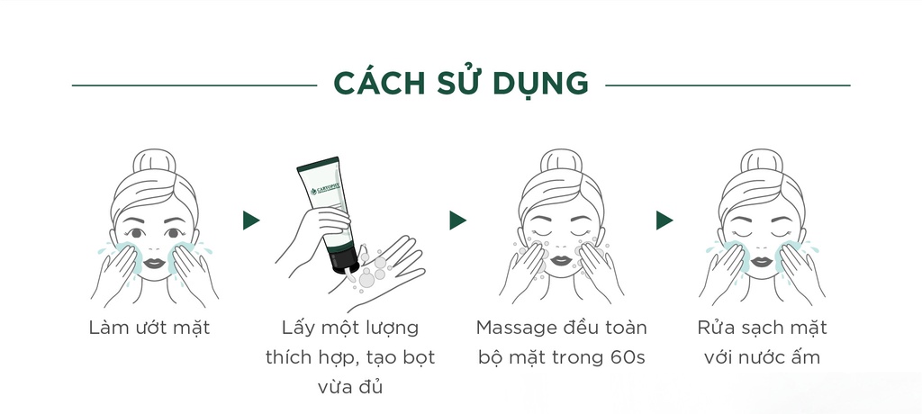 Mô tả Sữa rửa mặt ngừa mụn Caryophy Portulaca Cleansing Foam 150ml - 5