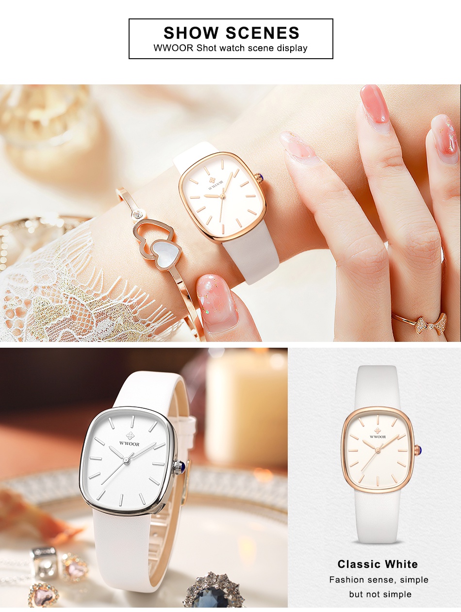 Đồng hồ WWOOR 8881 phong cách