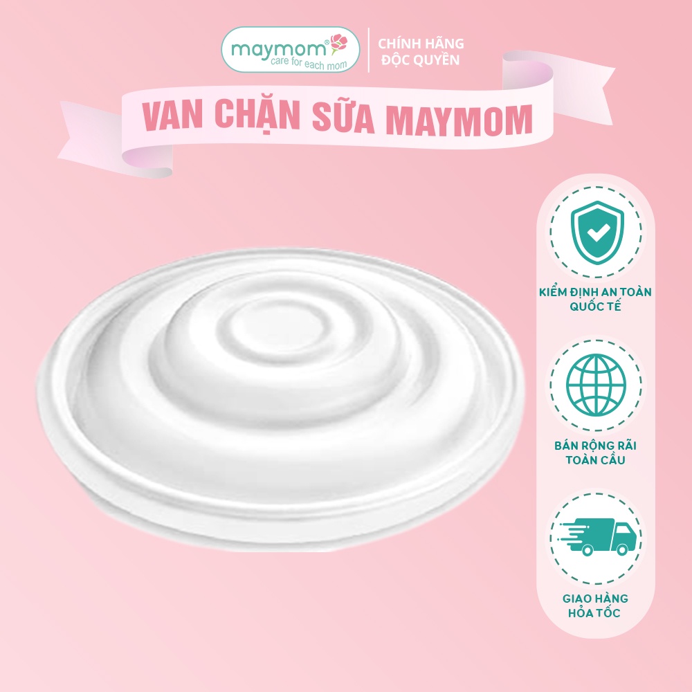 Mô tả Van Chặn Sữa Silicone Sản Xuất bởi Maymom, Dùng Cho Chặn Sữa Ngắn/Dài Maymom - Cimilre - 2