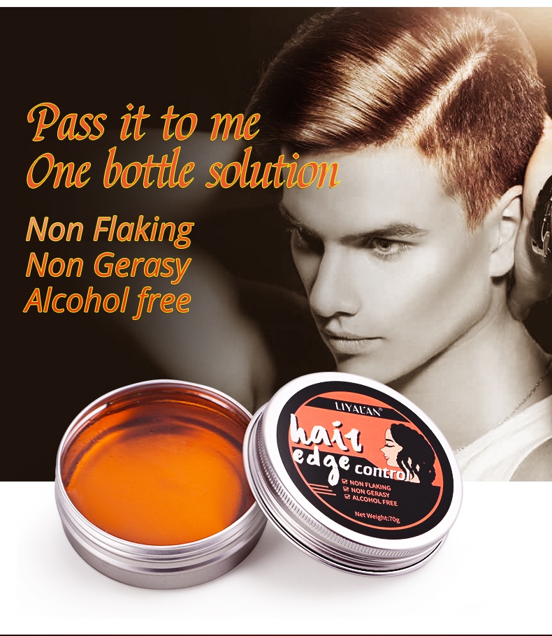 Mô tả Sáp thơm bôi tóc LIYALAN thuần chay tạo kiểu chống xoăn tóc giữ hiệu quả bền lâu 70g - 4