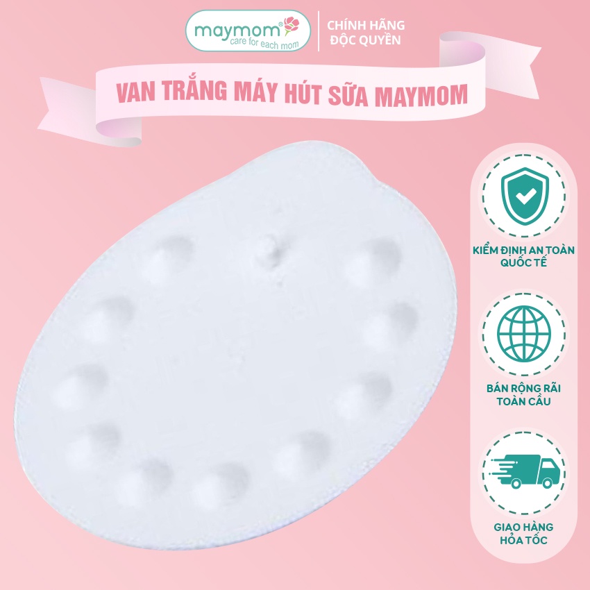 Mô tả Van Trắng Máy Hút Sữa Maymom, Phụ Kiện Thay Thế Máy Medela Pump, Harmony, Swing, Mini Electric - 2